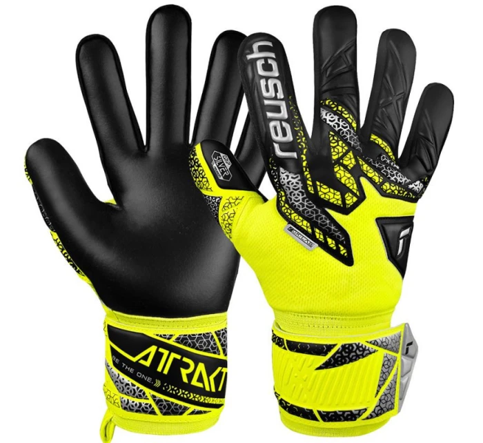 Reusch Attrakt Stříbrná brankářská rukavice M 55 70 215 2025