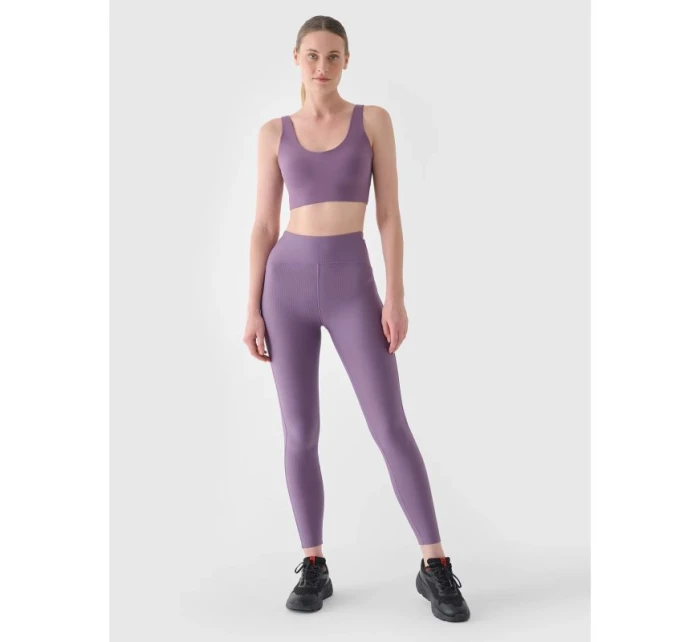 Dámské tréninkové legíny s vysokým pasem 4F 4FRAW24TFTIF353-50S dámské