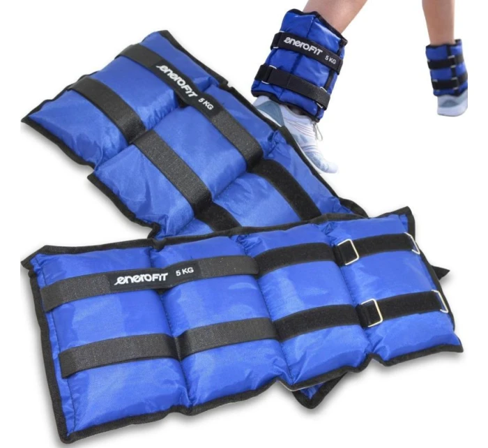 MODRÉ VÁHY 10KG (2x5KG) ENERO FIT