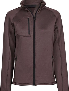 Tee Jays TJ 9101 Dámská strečová fleecová bunda 18.9101 grape