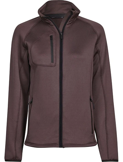 Tee Jays TJ 9101 Dámská strečová fleecová bunda 18.9101 grape