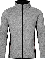 Promodoro 7700 Pánská pracovní pletená fleecová bunda 40.7700 heather grey