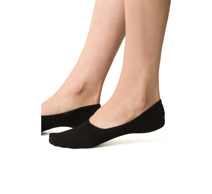 Steven 058 bavlněné ponožky barva:černá