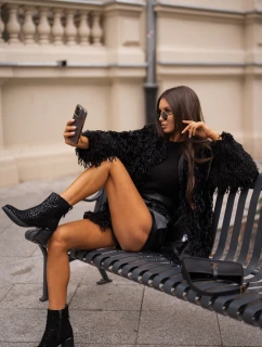 Dámské Boty Zateplené Na Podpatku Černé D&A model 21674518 - S.Barski