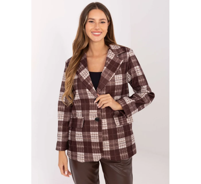 MI MA bunda 4195.18 hnědá MI MA bunda 4195.18 hnědá