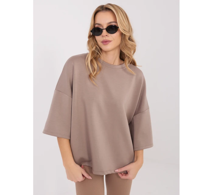 Bluzka MJ BZ model 21782527 ciemny bezowy - FPrice