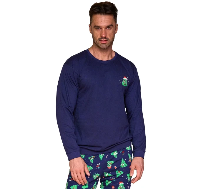 Piżama model 20582383 Christmas Tree dł/r S2XL - Cornette