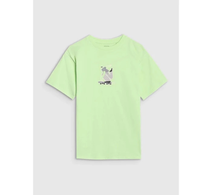 Chlapecké tričko s potiskem 4F 4FJRSS25TTSHM2641-45S