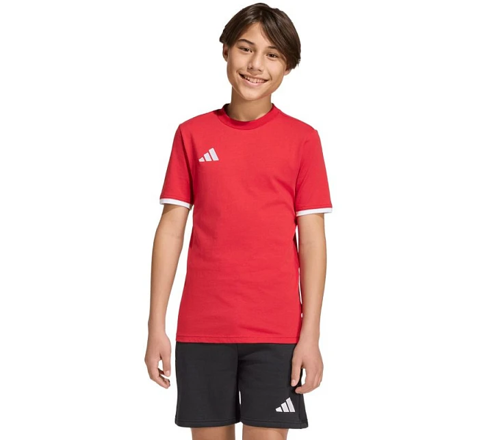 Dětské tričko Entrada 26 Tee červené model 21934083 - ADIDAS