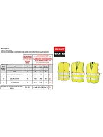 Result R 200X Bezpečnostní vesta 30.200X fluorescent yellow