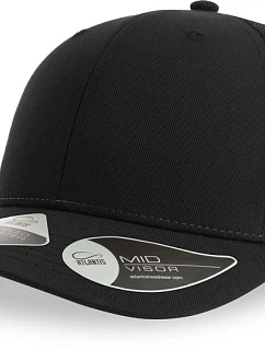 Atlantis Headwear Bryce 6 panelová Trucker kšiltovka 33.0102 black/black