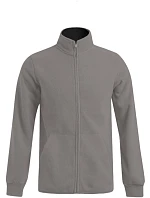 Promodoro 7971 Pánská dvojitá fleecová bunda 40.7971 light grey/black Promodoro 7971 Pánská dvojitá fleecová bunda 40.7971 light grey/black