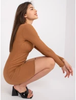 Šaty LK SK 508706.92 světle hnědá