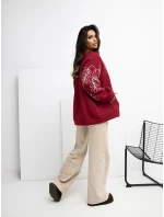 Bluza RV BL model 21777700 bordowy - FPrice Bluza RV BL model 21777700 bordowy - FPrice