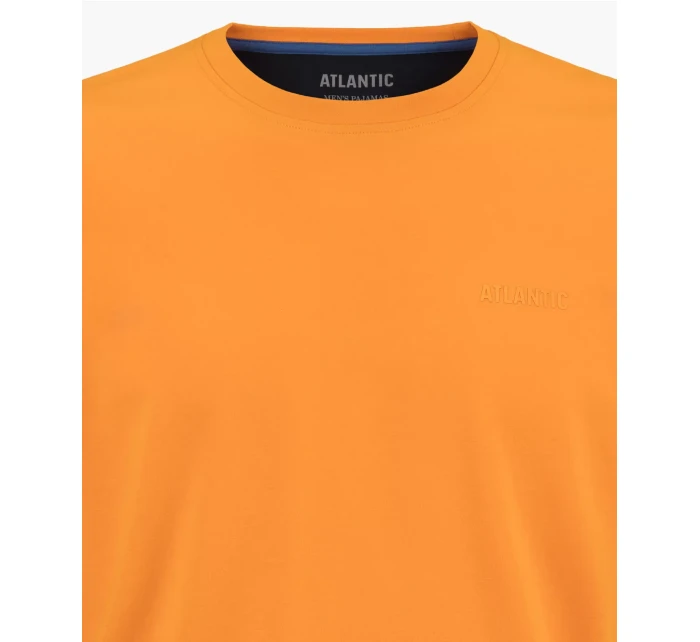 Pánské tričko s krátkým rukávem ATLANTIC - oranžové Pánské tričko s krátkým rukávem ATLANTIC - oranžové