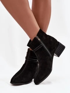 Boty na podpatku  model 220200 Step in style