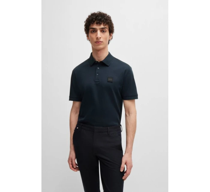 Pánská polokošile   regular střihu v tmavě modré barvě model 21350257 - Boss