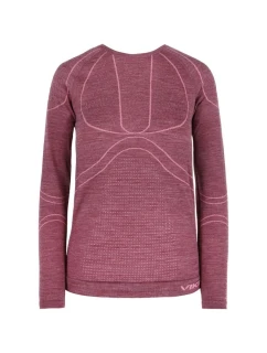 Dámské spodní prádlo VIKING Lana Pro Longsleeve Merino velikost M růžová