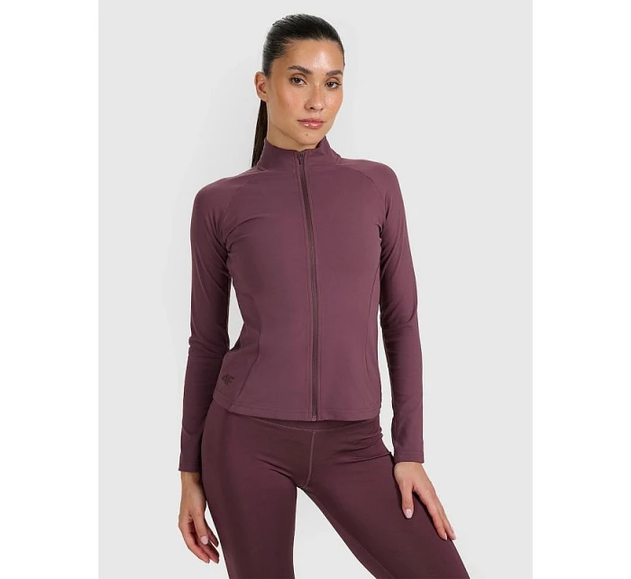 Dámská tenká, rychleschnoucí tréninková mikina 4F 4FRAW25TFSWF0808-81S