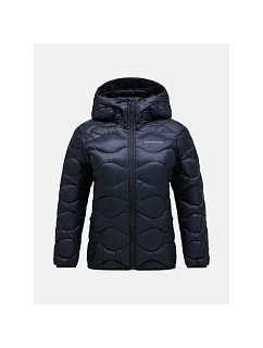 Dámská péřová bunda Peak Performance Helium Down Hood Jacket – černá, velikost: XS