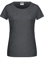 8007 Dámské tričko z bio bavlny model 22415368 black heather - Daiber
