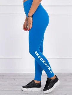 Chrpové legíny Brooklyn kalhoty