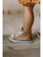 Dětské vysoké tenisky Růžové zlato Catrina Dětské vysoké tenisky Růžové zlato Catrina