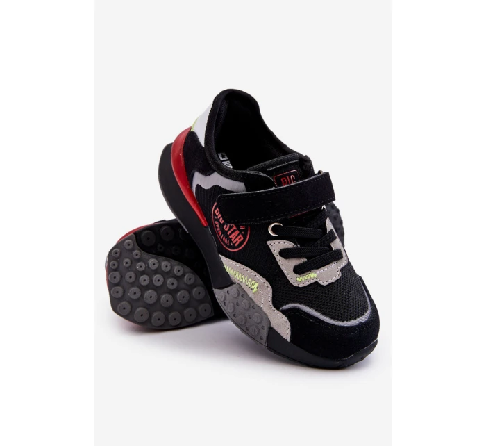 Dětské tenisky Memory Foam System Big Star model 21610532 Černá - Big Star Shoes Dětské tenisky Memory Foam System Big Star model 21610532 Černá - Big Star Shoes