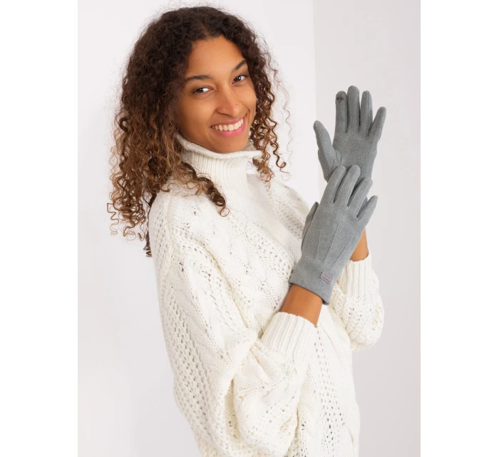 Rękawiczki AT RK model 19381292 szary - FPrice