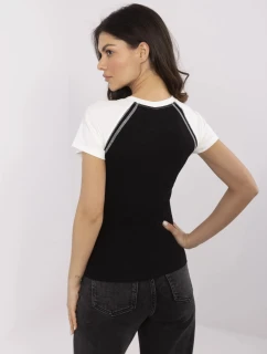 NM TS Tričko V7940.17 černé a bílé