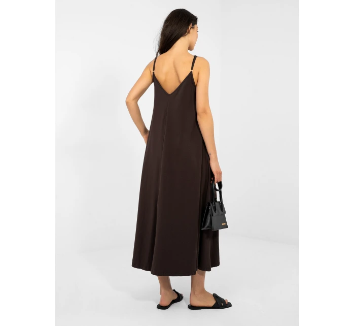 RV SK šaty A1088.29 tmavě hnědé
