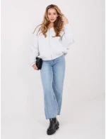 WT BL mikina A1455.87 světle šedá