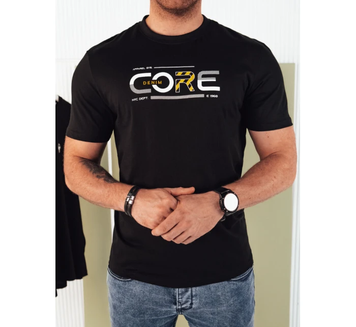 Pánské tričko s potiskem černé Dstreet model 21973813 - FashionStreet