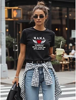 Dámské tričko M.A.M.A. special task unit black FashionStreet NX5026RY