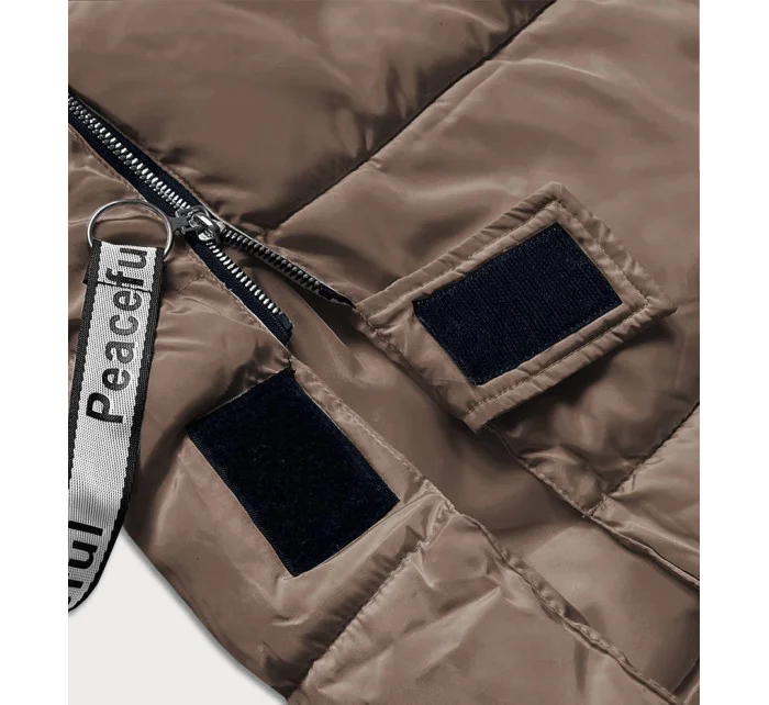 DŁUGA KURTKA PUCHOWA DAMSKA model 21245113 - Ann Gissy