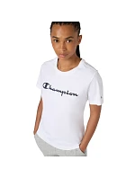 Koszulka damska Champion Short Sleeve biała 118428 WW001 Koszulka damska Champion Short Sleeve biała 118428 WW001