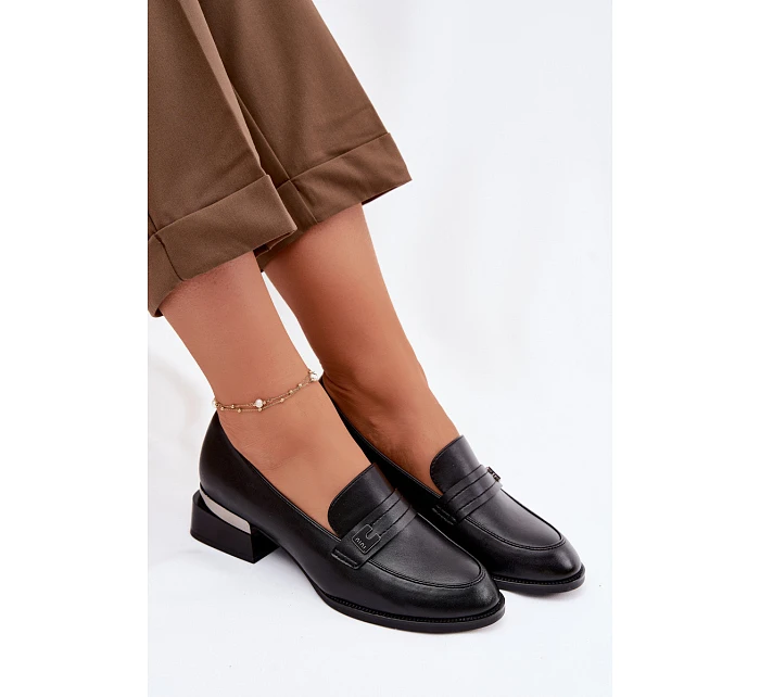 Dámské polobotky na Černé model 22100835 - VINCEZA Dámské polobotky na Černé model 22100835 - VINCEZA