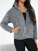 Bluza CS BL model 21920815 ciemny szary - FPrice Bluza CS BL model 21920815 ciemny szary - FPrice