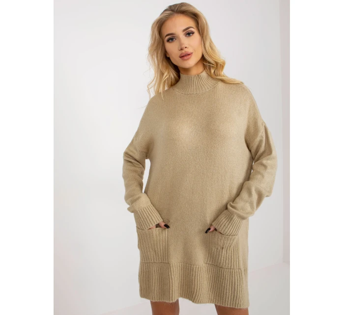 Dámský svetr RV SW 7051 béžový