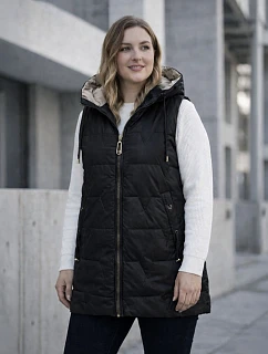 bezrękawnik z  Goodlookin czarny model 22037997 - S'WEST