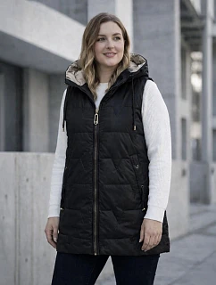 bezrękawnik z  Goodlookin czarny model 22037997 - S'WEST