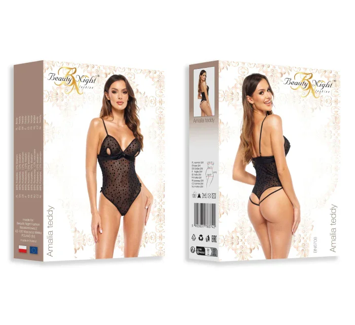 Dámské body Amalia teddy - BEAUTY NIGHT FASHION Dámské body Amalia teddy - BEAUTY NIGHT FASHION