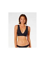Plavková podprsenka RIP CURL Premium Surf Deep V černá Plavková podprsenka RIP CURL Premium Surf Deep V černá
