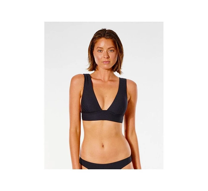 Plavková podprsenka RIP CURL Premium Surf Deep V černá Plavková podprsenka RIP CURL Premium Surf Deep V černá