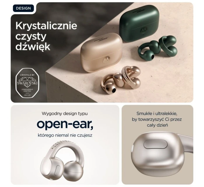 Motorola Moto Buds Loop - Francouzský dub