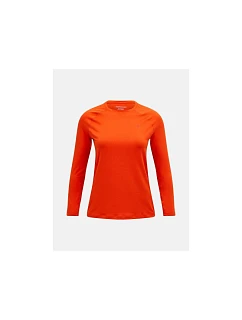 Termotriko PEAK PERFORMANCE Spirit Crew Women, červené