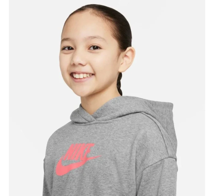 Dívčí mikina Sportswear Club Jr DC7210 092 - Nike
