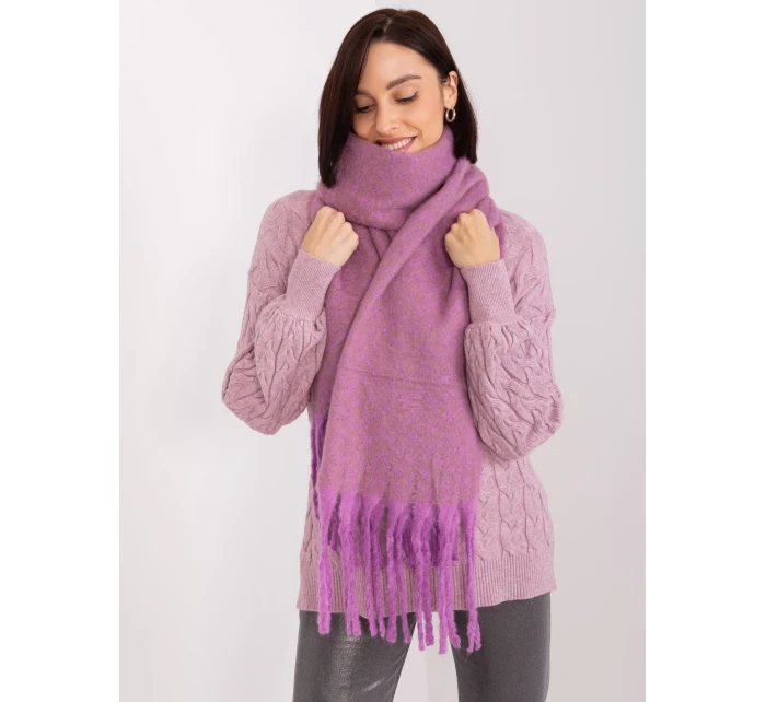 Szalik AT SZ model 19040919 fioletowy - FPrice Szalik AT SZ model 19040919 fioletowy - FPrice