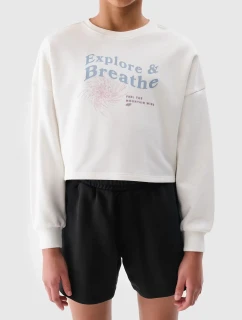 Dívčí cropped mikina 4F