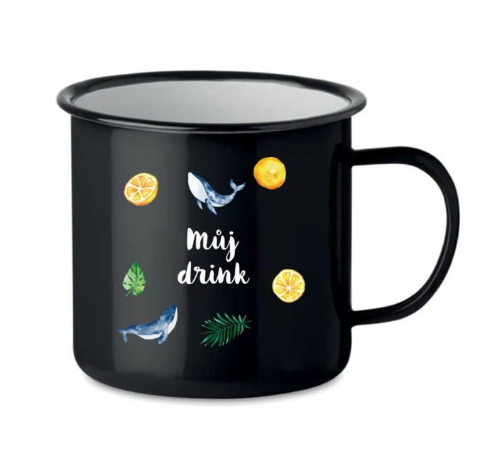 Personalizovaný retro plecháček s letním mixem 